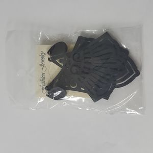 Indian Wood Pendulum Earrings